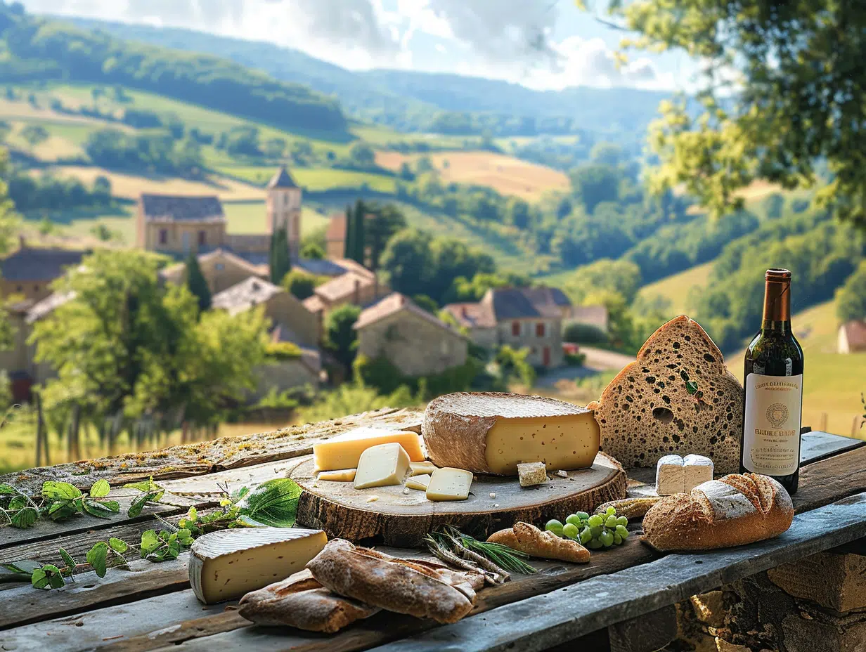 Voyage épicurien à travers le Cantal : carte et saveurs