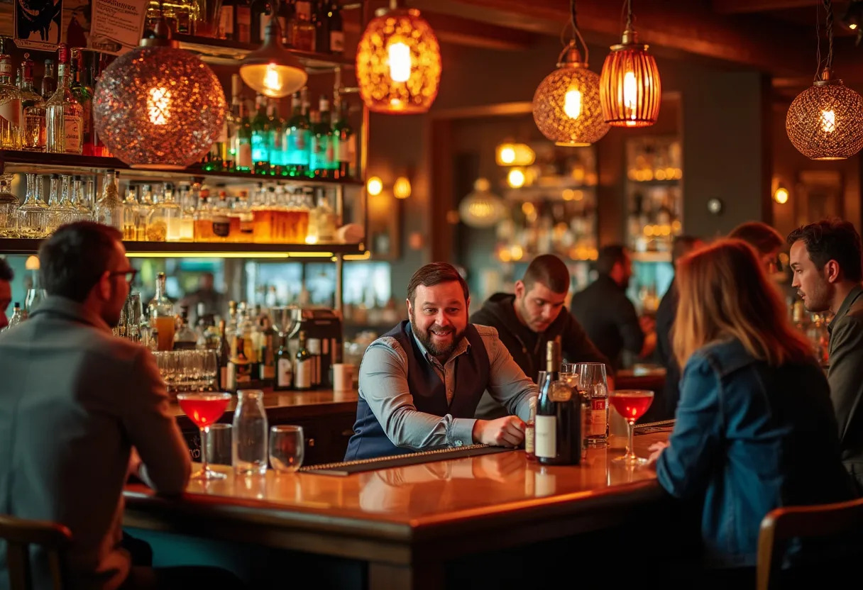 bar ambiance bordeaux