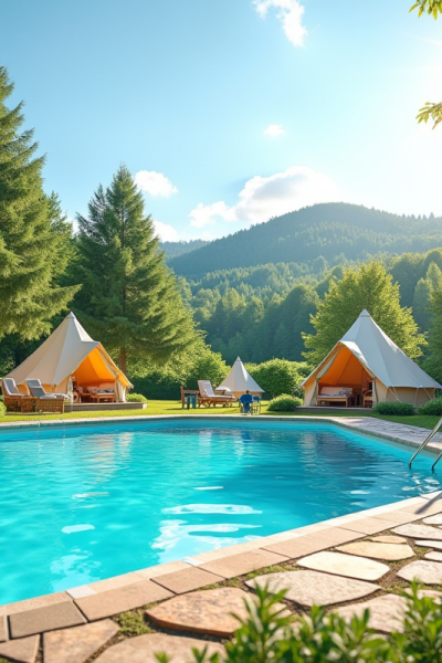 Les campings en Alsace avec piscine : havres de paix et de détente