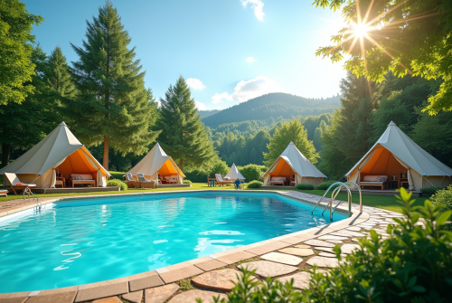 Les campings en Alsace avec piscine : havres de paix et de détente