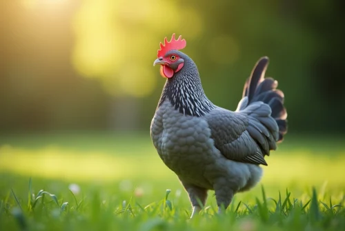 Les singularités exceptionnelles de la poule gris cendré