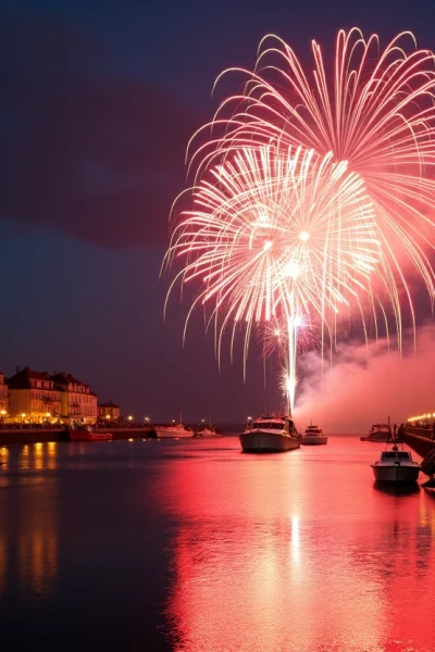 Un spectacle pyrotechnique mémorable à La Rochelle