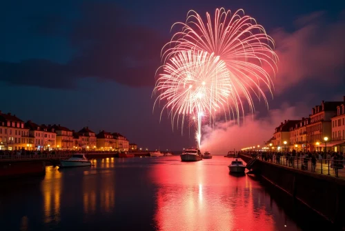 Un spectacle pyrotechnique mémorable à La Rochelle