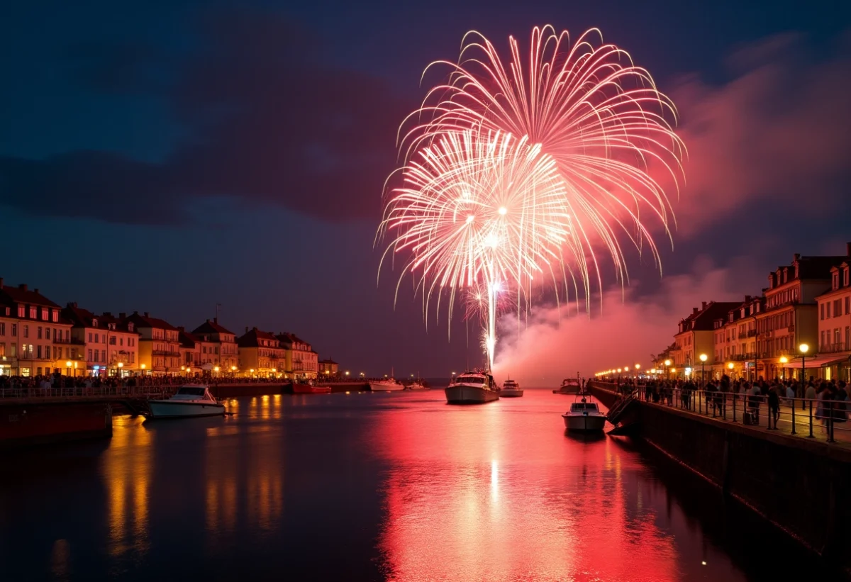 Un spectacle pyrotechnique mémorable à La Rochelle