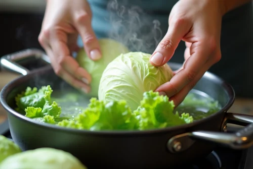 Blanchir des choux : une étape indispensable pour des plats savoureux