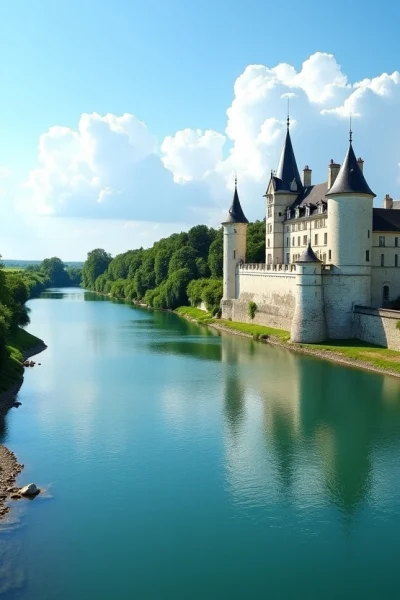 Les cinq fleuves de France : trésors culturels et historiques